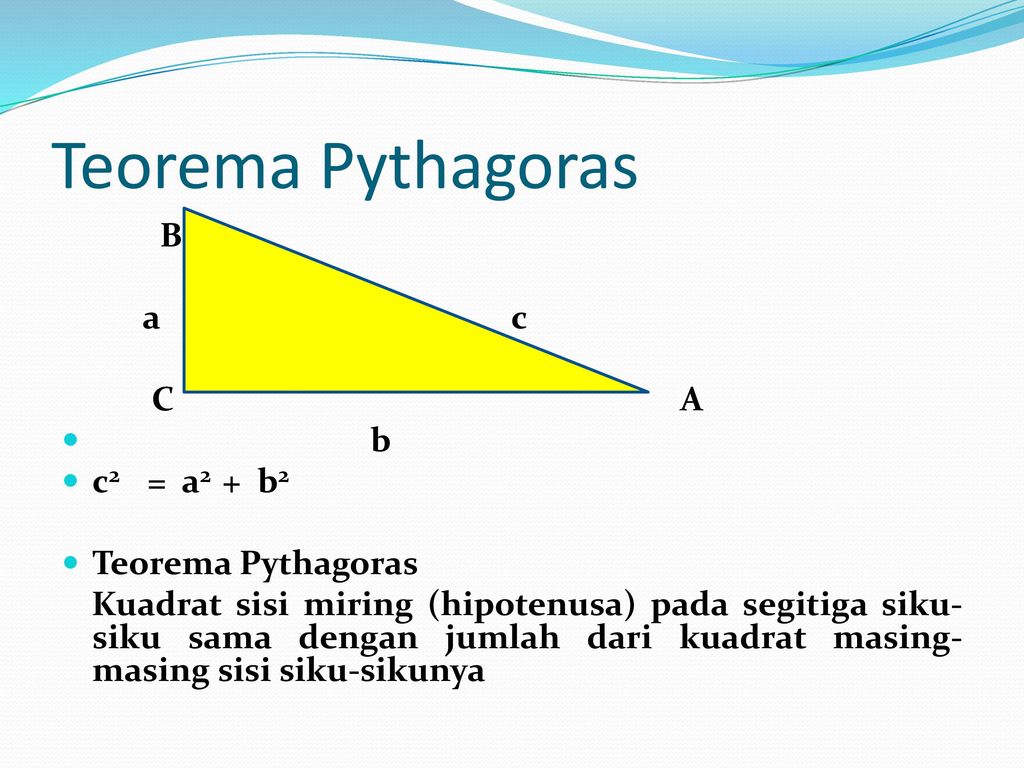 Como saber cual es la hipotenusa